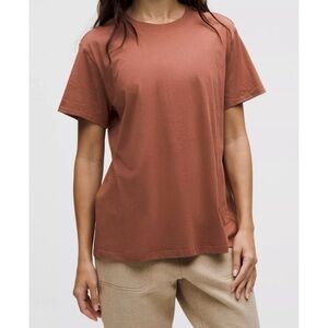LULULEMON Spiced Chai All Yours Short Sleeve Tee